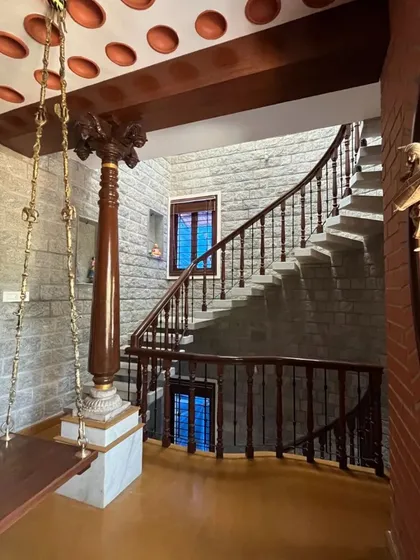 A duplicate of the swing and staircase area.