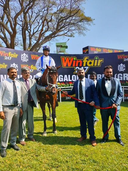 'Royal Mysore', winner of The Vidhana Soudha Cup.