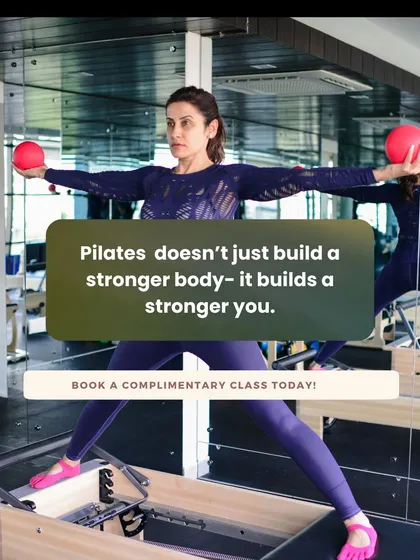 I'm not just here to help you build a stronger body; I'm here to help you build a stronger you. This is about mindset, balance, and resilience, one reformer move at a time.
