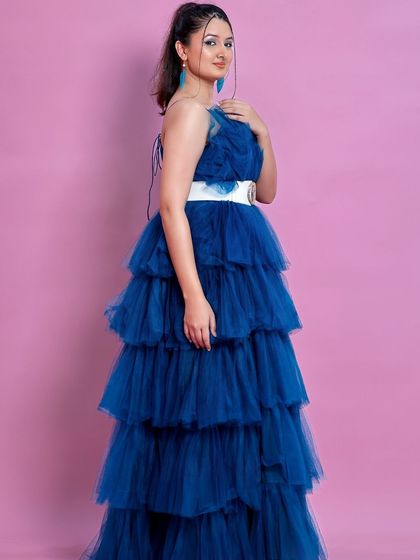 Creative Kalpane - Occasion Wear Rental Statement Gowns: Ruffles & Florals photo 25