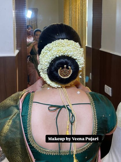 Veena Pujari - Makeup Classes and Training Elegant & Traditional Hairstyling photo 7
