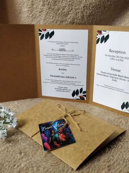 Rajendra Cards - Personalized Event Accessories & Favors Rustic & Handcrafted Invitations photo 10