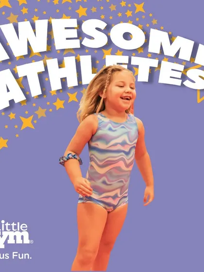 This smiling girl embodies the spirit of my 'Awesome Athletes' program. It's about building coordination and confidence through fun, goal-oriented activities.