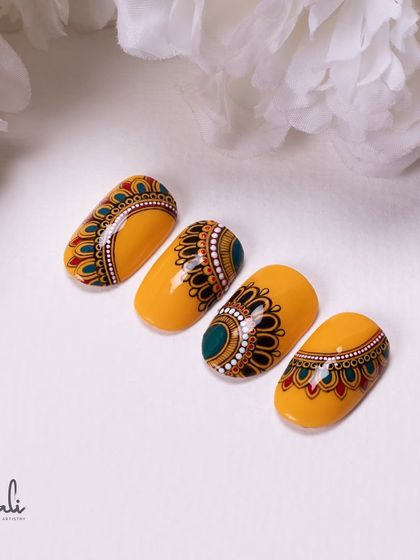 Desi-Inspired Mandala Art photo 10