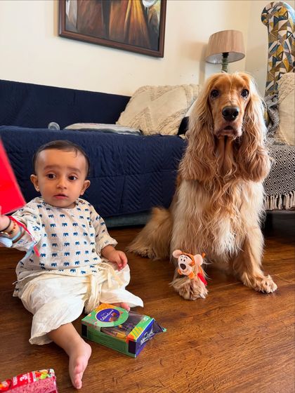 The complete Rakhi scene: two brothers, gifts, and a whole lot of love. These are the moments we cherish.