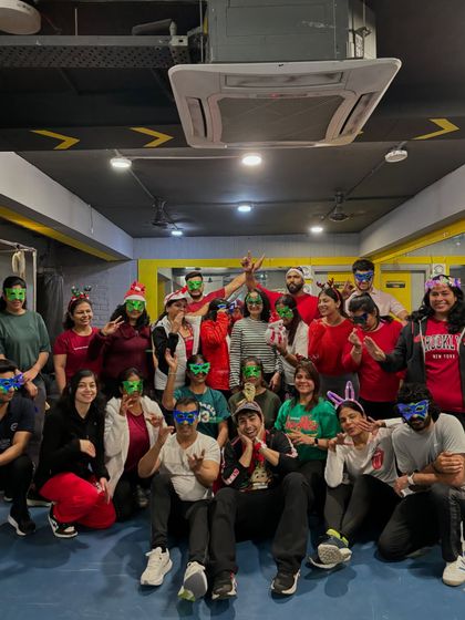 Our Christmas celebration in 2024 was full of fun, masks, and lots of dancing.