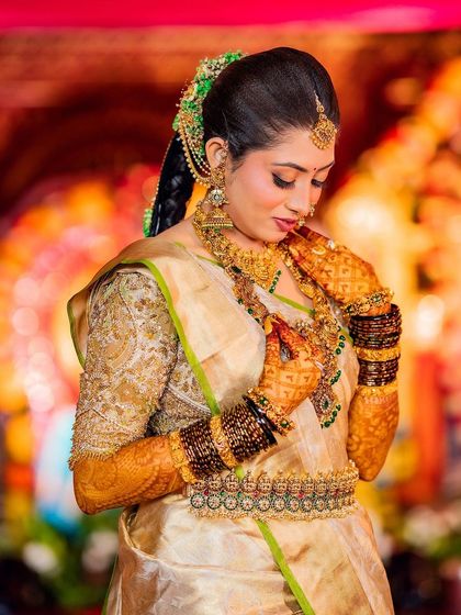 Padma Nandivada - Custom Occasion Wear Design Bridal Saree Ensembles photo 92
