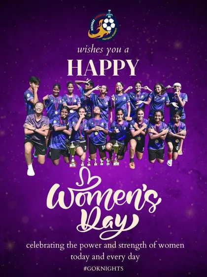 Happy Women's Day from the Mumbai Knights. We celebrate the power and strength of women today and every day.