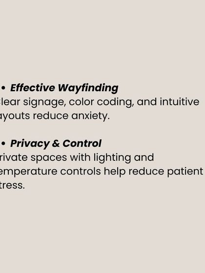 Creative Designer Architects - Healthcare Interior Design Our Design Philosophy & Process photo 5