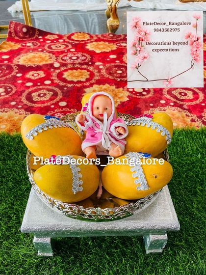 Sukeerthi - Ceremonial Gift & Platter Decoration Baby Shower & Seemantham Platters photo 10