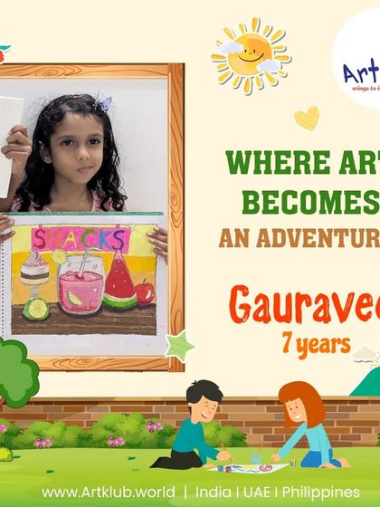 Artklub - Art & Craft Classes for Kids Creative Explorers: Art for Ages 7-9 photo 20