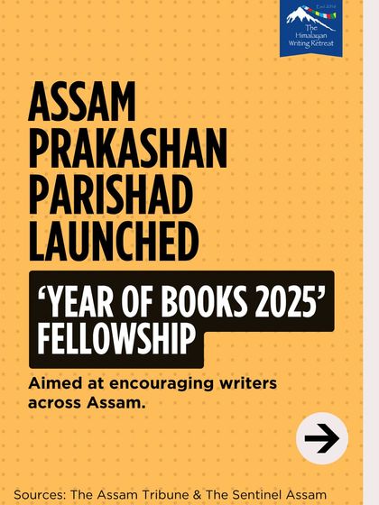 The Assam Prakashan Parishad has launched the 'Year of Books 2025' Fellowship to encourage writers across Assam.