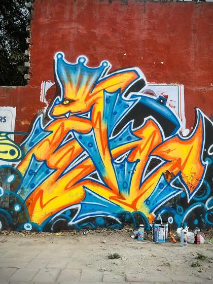 Yogi Graffiti - Custom Murals & Wall Art Signature Devanagari & Indian Themes photo 9