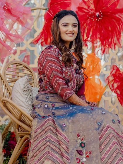 Boho-Chic Haldi: Terracotta Tales photo 17