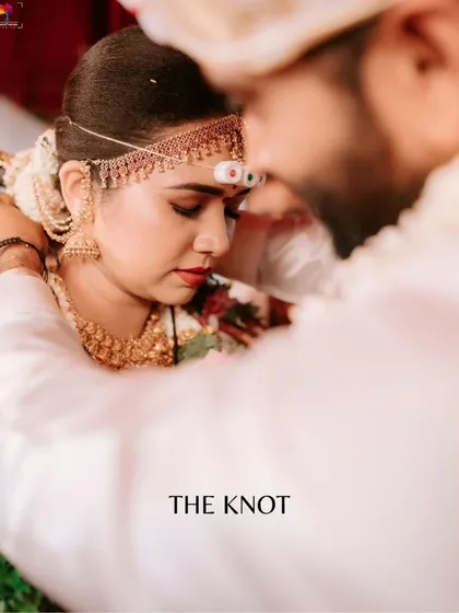 The sacred moment of tying the knot, captured with an intimate, emotional focus. We believe these quiet, profound rituals are the heart of a wedding story, and we aim to preserve their sanctity in our candid ceremony photography.