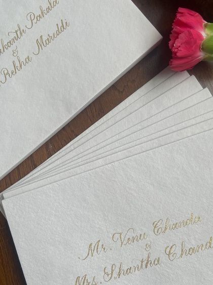 Quill on Paper - Bespoke Calligraphy & Design Wedding Invitations & Stationery photo 52