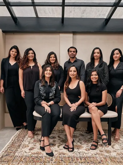 There is no company without a team. This is the talented group of people who make all the magic happen at Furbishy, pictured here during our annual team photoshoot at a very special project site.