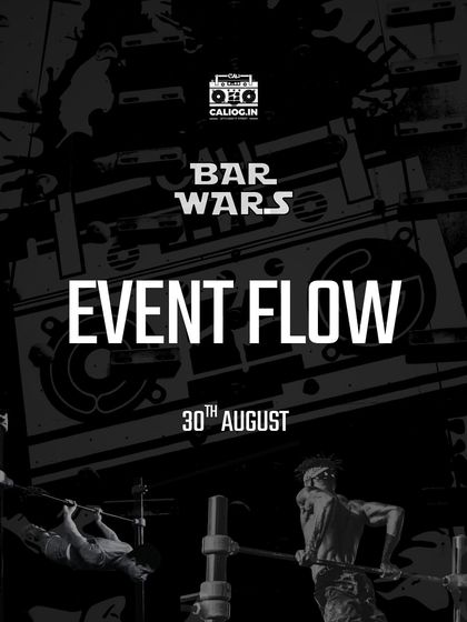 Here is the official event flow for BAR WARS on August 30th. Plan your day and get ready for an early start.