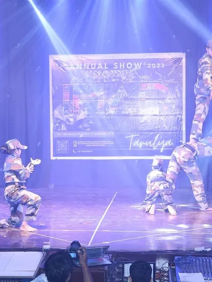 We love telling stories through dance. This powerful formation is from our patriotic tribute to the Indian Army, a performance that combines strong choreography with deep emotion, showcased at our annual show.