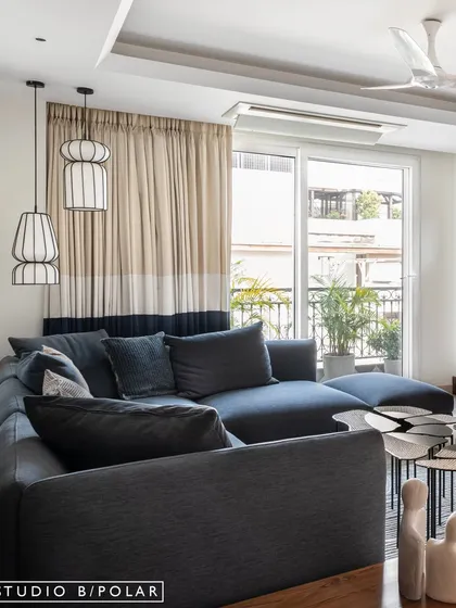 A collection of images from various projects showcasing our range of styles, from modern minimalism and warm contemporary to bold, colorful, and eclectic designs.