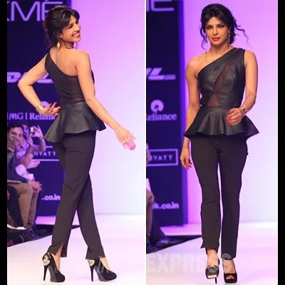 This was a milestone moment, styling Priyanka Chopra for the international launch of Bisou Bisou in India. For this runway look, we chose a bold, one-shoulder peplum top with sheer paneling to create a powerful and modern silhouette. It’s a perfect example of how I collaborate with top artists to create iconic, high-impact fashion statements for major events.