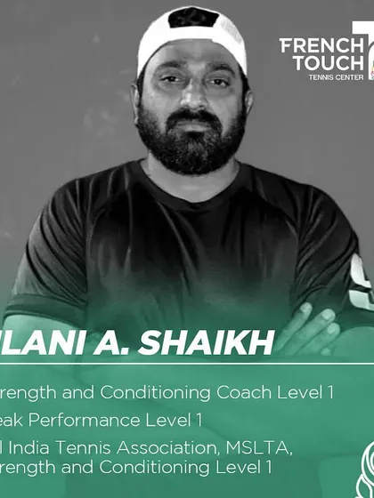Meet Jilani A. Shaikh, our certified Strength and Conditioning and Peak Performance coach, responsible for our players' off-court physical development.