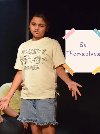 In our workshops, there is no pressure to be anyone else. We celebrate each child for who they are and encourage them to be themselves.