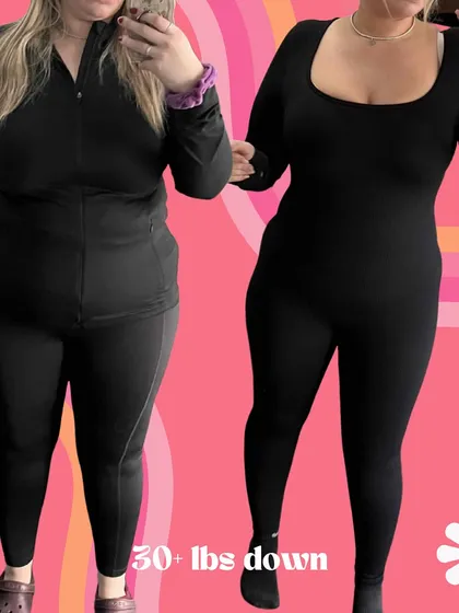 Over 30lbs down for this busy client and mum of two. She struggled with consistency after maternity leave, but with our support, she built habits that fit her new life.