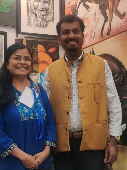 More glimpses from The Haat of Art exhibition at Jayamahal Palace. It was a fantastic event with a huge footfall and lots of appreciation.