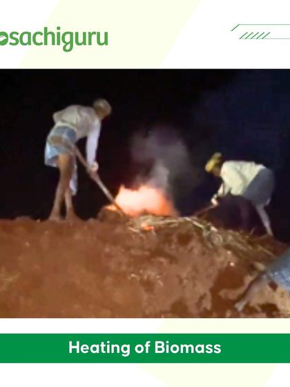 The process of making biochar starts with heating biomass in a pit without oxygen. This ancient technique, known as pyrolysis, creates a powerful soil amendment.