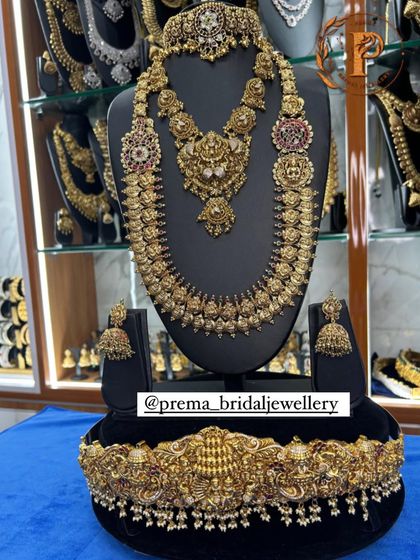 Prema - Bridal Jewellery Rental My Complete Collection: Temple & Antique Sets photo 31