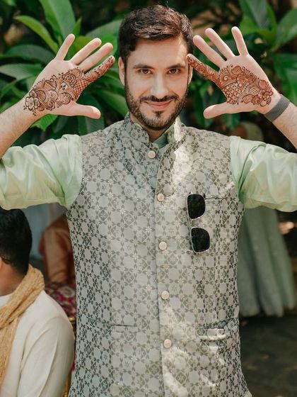 The Tales of Tradition - Wedding Planning & Design Dazzling Mehendi & Sangeet Nights photo 43