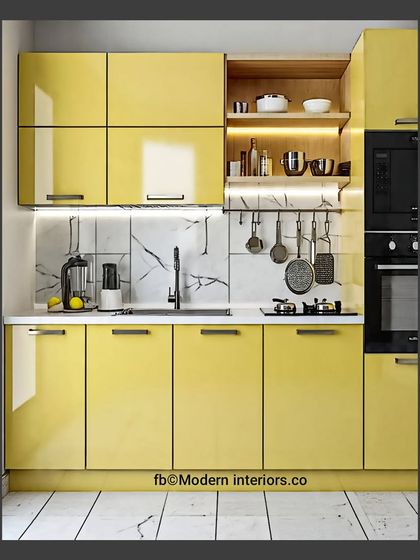 Designing with a Touch of Sweetness - Modular Home Interiors Cute & Compact Kitchens photo 9