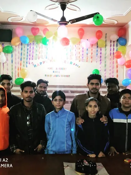 Celebrating the New Year at the XMA Academy in Noida. We are more than just a training center; we are a close-knit community that shares moments of joy together.