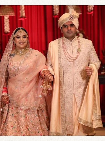 From the first glance to forever. This couple, dressed in elegant pastel outfits, began their beautiful new chapter with my help.