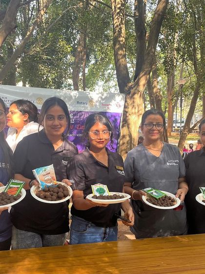 Healing Garden - Corporate Wellness & Team Building Seed Ball Making: Eco-Team Building photo 5