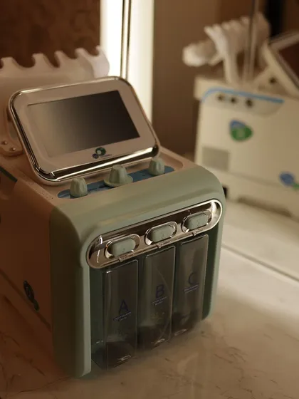 You will train on state-of-the-art equipment like this advanced skincare device. I invest in modern technology to ensure you learn the most current and effective treatments being used in the beauty industry today.