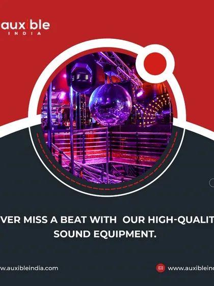Never miss a beat with our high-quality sound equipment. The classic disco ball gets a modern twist with surrounding intelligent lighting, a staple of the fun and energetic atmosphere we create.