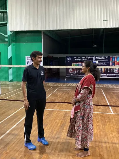 Our special coaching camp at Gamesville Sports Academy in Tuticorin, led by a senior coach from the Gopichand Academy.