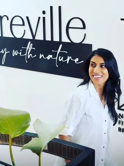 Here I am at Natureville, the space that has my heart and focus. It's the physical embodiment of my mission to spread the message of health, and I'm so grateful for the community that fills it with life.