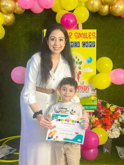 This young camper, a Disney fan, had a magical time with us. His certificate marks a summer filled with new experiences and happy memories.