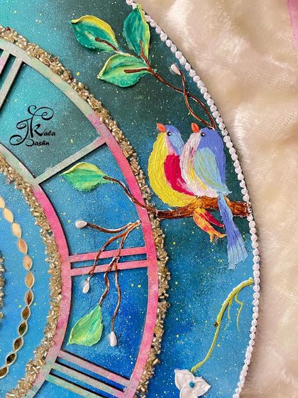 Jashn-e-Kala by Sakshi - Custom Russian Sculpture Decor Custom Wall Clocks photo 43