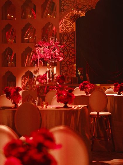 The Wedding Square - Wedding Design & Styling Opulent Sangeet & Reception Nights photo 25