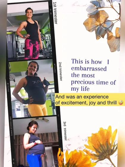 A look back at my pregnancy journey through all three trimesters. I embraced this precious time by staying active, eating well, and completing my prenatal and postnatal coaching certification to better help other women.
