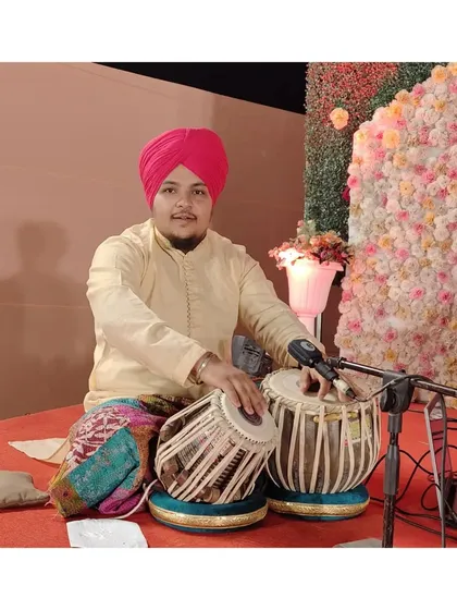 A candid shot from the Pandharpur concert. The joy of creating music live on stage is a feeling like no other.