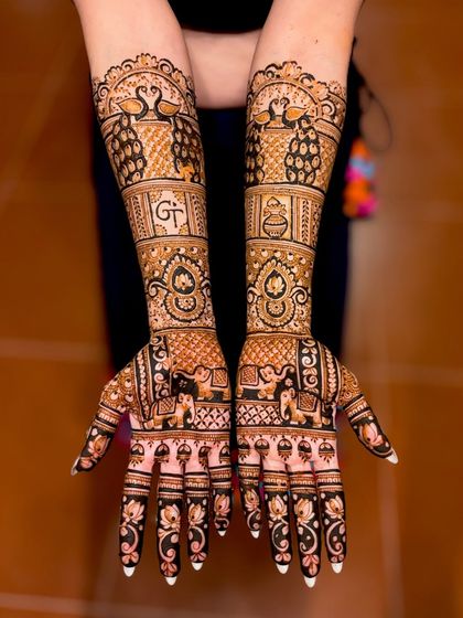 Mitali - Bridal Mehendi Full Bridal Mehendi (Hands) photo 87