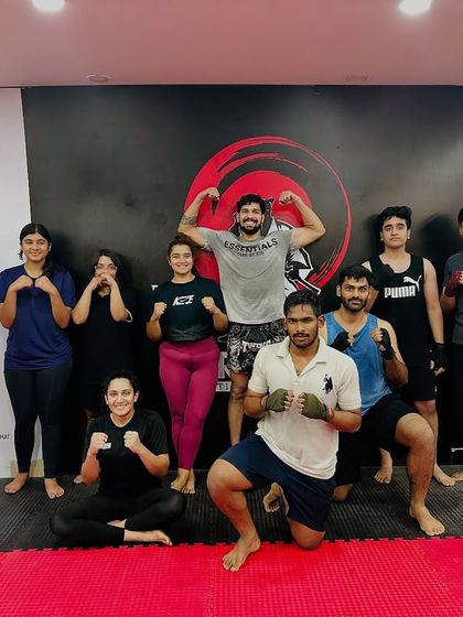 Another shot of our energetic evening batch. We believe in working hard and having fun while doing it.