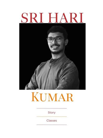 Meet Sri Hari Kumar. With a Bachelor's degree in Yoga and six years of teaching experience, he brings a deep understanding of both the physical and therapeutic dimensions of yoga.
