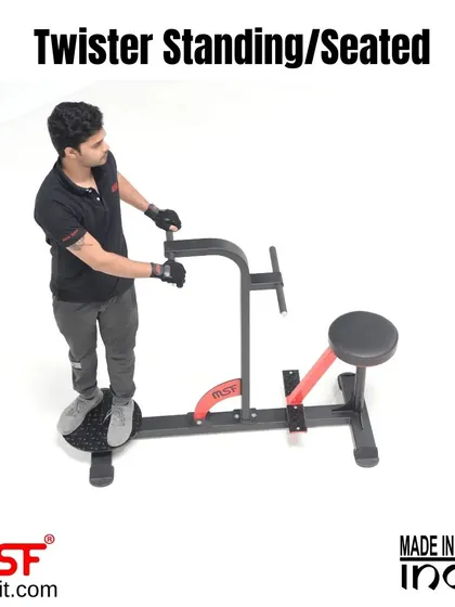 A user on the standing twister.