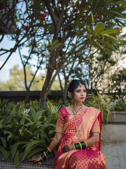 Maharashtrian Brides: The Nauwari & Paithani Look photo 59